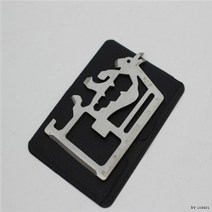 11in1황소멀티카드/카드형멀티툴/캠핑/야외/다용도, 황소멀티카드(BL00435)