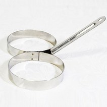 스텐 계란틀 토스트 계란 후라이틀 모양틀 원형 2구, 상세페이지 참조