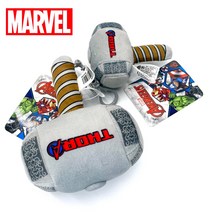 마블 어벤져스 토르 망치 해머 묠니르 가방고리인형 2종 캐릭터인형, 토르망치 가방고리, 7cm