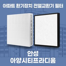 안성아양시티프라디움 아파트 환기시스템 전열교환기 필터 H13등급 공동구매, 37평, 기본세트(헤파1+프리2)