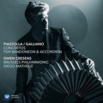 [CD] Gwen Cresens 피아졸라 / 갈리아노: 아코디언과 반도네온 협주곡 (Piazzolla / Galliano: Concertos for Band...
