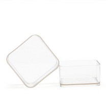 소이 캔들 용기 티라이트 사각 20개/향초 만들기 재료