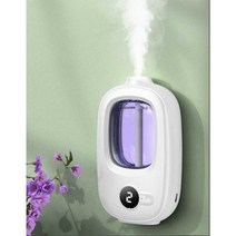아로마 테라피 기계 자동 탈취제, 디퓨져기 1세트+에센셜오일 2병