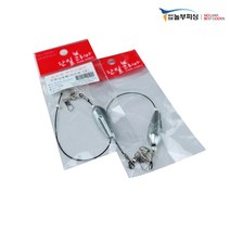 놀부피싱 방파제 쭈꾸미채비(2개입), 4호