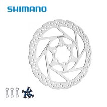 시마노 디스크로터 6볼트방식 SM-RT56 160mm 180mm 볼트 판와셔 포함, 6볼트 RT-56 180mm, 1개