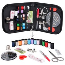 리빙그레이 68종 반짇고리 바느질세트 반짓고리 반짇고리함 휴대용 미니사이즈 파우치 포함 반짇고리세트