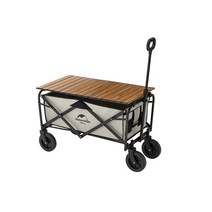 네이처하이크 접이식 카트 야외 웨건 다용도 여행 트롤리 반려견 수레 90L 80kg, 1개