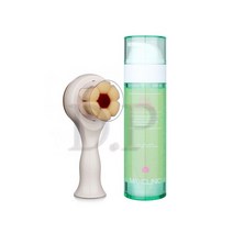 맥스클리닉 시카 바이옴 오일폼 1개+실리콘브러쉬, 본품 1개+스핀 브러쉬 핑크
