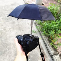 DSLR 카메라 우산 양산 핫슈 커버 레인 홀더 캐논 니콘 후지 삼성 라이카 소니 올림푸스 루믹스 미러리스 폰, [4] 38cm kit