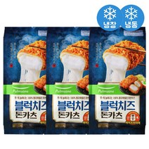 풀무원 100% 통모짜렐라 자연 블럭치즈 돈카츠 3봉