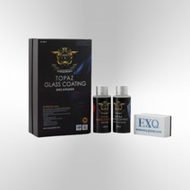 이엑스큐 토파즈 유리막 코팅제 EXQ Topaz Glass Coating PN9023(50ml) 내마모성 내열성 9H 경도 생활형 스크레치 차단 염분 산성비로 인한 도장막 부식 침