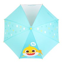 핑크퐁 테일입체 유아 우산 살길이 47cm