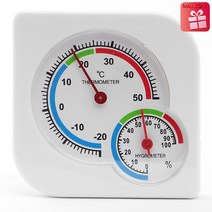 thermo hygrometer J645 아날로그온습도계 탁상용 실내온도계습도계, 1세트