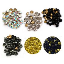 크리스탈 뾰족스톤 V컷스톤 MC ss4~ss32 ~15ea 옥탄트 제트, 1.크리스탈/2mm/15ea