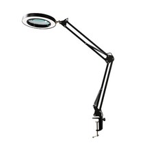 LACMEE 대형 스탠드 LED 확대경 돋보기 USB 링조명, 소형 250mm, 1개