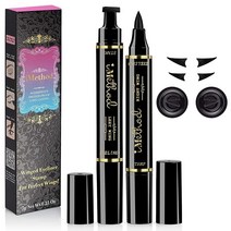 [정품] IMethod 아이라이너 스탬프 iMethod 2펜 윙 아이라이너 스탬프 완벽, 10 mm Black