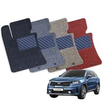 쏘렌토 전차종 확장형 코일매트 카매트 풀세트 CK, 블랙, 뉴쏘렌토R(12년7월-14년8월)