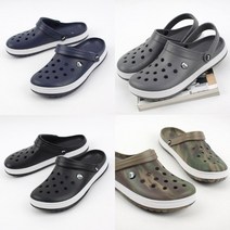 아쿠아 슈즈 슬리퍼 트레킹화 앞막힌슬리퍼 샌들, 네이비/290