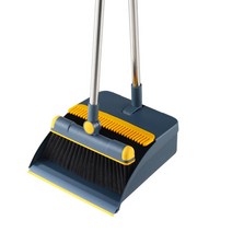 공유라이프 접이식 빗자루 세트 네이비, 1개
