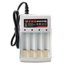 4 슬롯 AA AAA 니켈 카드뮴 배터리 충전기 고속 충전 스마트 미국 EU 소켓 1.2V 1.5V 배터리에 적합, [01] Charger 1PCS