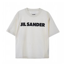 [질샌더] [라벨루쏘] 로고 여성 티셔츠 JSCU707050 WU24870 102