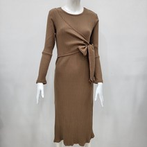 스튜디오럭스 골지랩원피스 FONIFWOP51BRIFW