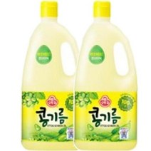 오뚜기 식용유 콩기름 1.8L, 2개