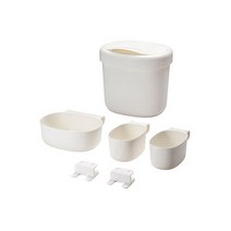 이케아 ONSKLIG 왼스클리그 기저귀교환대수납통4종, 화이트_101.992.84