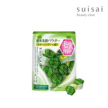 수이사이 뷰티 클리어 파우더 워시 N 말차티라떼향 32개입