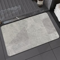 목욕 바닥 매트 슈퍼 흡수성 규조토 고무 화장실 샤워 발 깔개 주방 미끄럼 도어 매트 카펫 흡수 패드, As shown o