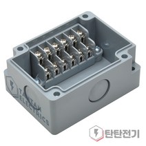 FI-6PIN 핀박스 6 PIN BOX 단자박스 터미널 조인트 단자대 일체형 제어 박스 FIBOX, 1개