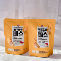 겉바속촉 고구마 고구마루 빠스 맛탕 80g 2개, 개
