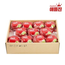 [애플진] 엘리자베스 저탄소인증 세척사과 햇사과 3Kg (11과)
