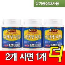 미산약초농장 삼채 생식환 180g 2병+추가1병 미산약초 엄지왕, 3병