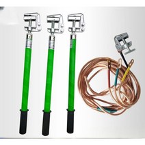 10kV 고전압 접지선 접지봉 방전봉 배전실 막대 절연봉, 25 정사각 0.5m 스틱 3 + 2M 형