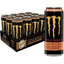 자바 몬스터 이리쉬 블랜드 커피 에너지 드링크 Java Monster 12캔, Nitro Cold Brew Latte