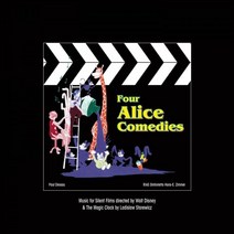 [LP] 앨리스 코미디 애니메이션 음악 (Four Alice Comedies OST by Paul Dessau / Hans Zimmer) [투명 핑크 컬러 LP]
