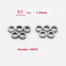 ERIKC B13 30PCS 1.30MM-1.39MM 연료 인젝터 심, 08 1.36MM, 08 1.36MM