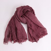 일모로 [오이탈리아]이태리 피렌체 스카프 UNIKO C16 PLAIN BORDO