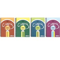 고급 크로키북 B5 105g 80매 NO.C1000, 본상품선택