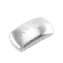 생선탈피기 목욕비누 손과 피부의 양파 마늘 향기 스테인리스 스틸 해산물 비누 탈취 주방 도구, Silvery