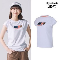 리복(REEBOK) [리복키즈] 주니어 홀리데이 민소매티셔츠 화이트