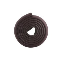 브라운 책상 가구 코너 모서리 보호대 2M 어린이집 안전 식탁 탁자 가정용