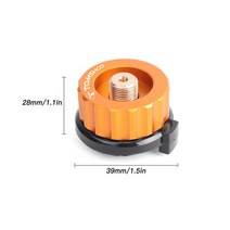 실외용난로 야외용 가스 어댑터 삼각대 부탄 캐니스터 접이식 스토브 커넥터 램프 탱크 스탠드 캠핑 장비, 01 Connector