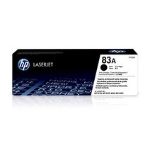 HP 레이저젯 프로 M125 M127 M201 M225용 HP 83A(CF283A) 검정 정품 토너 -13120, 멀티팩, 하나의