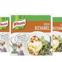 Knorr Salsa Bechamel Refrigerada 크노르 칠드 베샤멜 소스 3개입 500ml 1팩