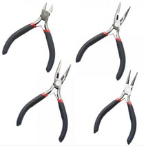 [마트999]DIY 악세사리 비즈 공구 4종세트 (편집게 롱 라운드 커팅) 쥬얼리도구 펜치, 오링반지