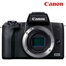 (캐논공식총판) EOS M50 Mark II BODY 블랙 정품 최신박스/빛배송, EOS M50 15-45KIT 블랙 색선택