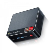 Beelink SER5 미니 PC AMD Ryzen 55600H6C/12T 최대 4.2GHz 16GB DDR4/500GB NVMe SSD/그래픽 7 코어 1800 MHz 소형 컴퓨, SER 5-16G+500GB-5600H Beelink
