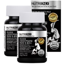 뉴트리온리 프리미엄 산양유단백질분말 프로틴 정 플러스, 30g, 2개, 60정